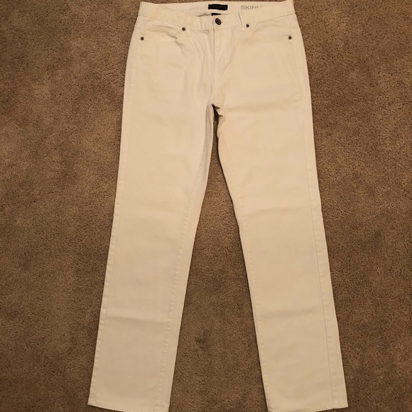 Madison Denim - White Skinny Jeans by Madison